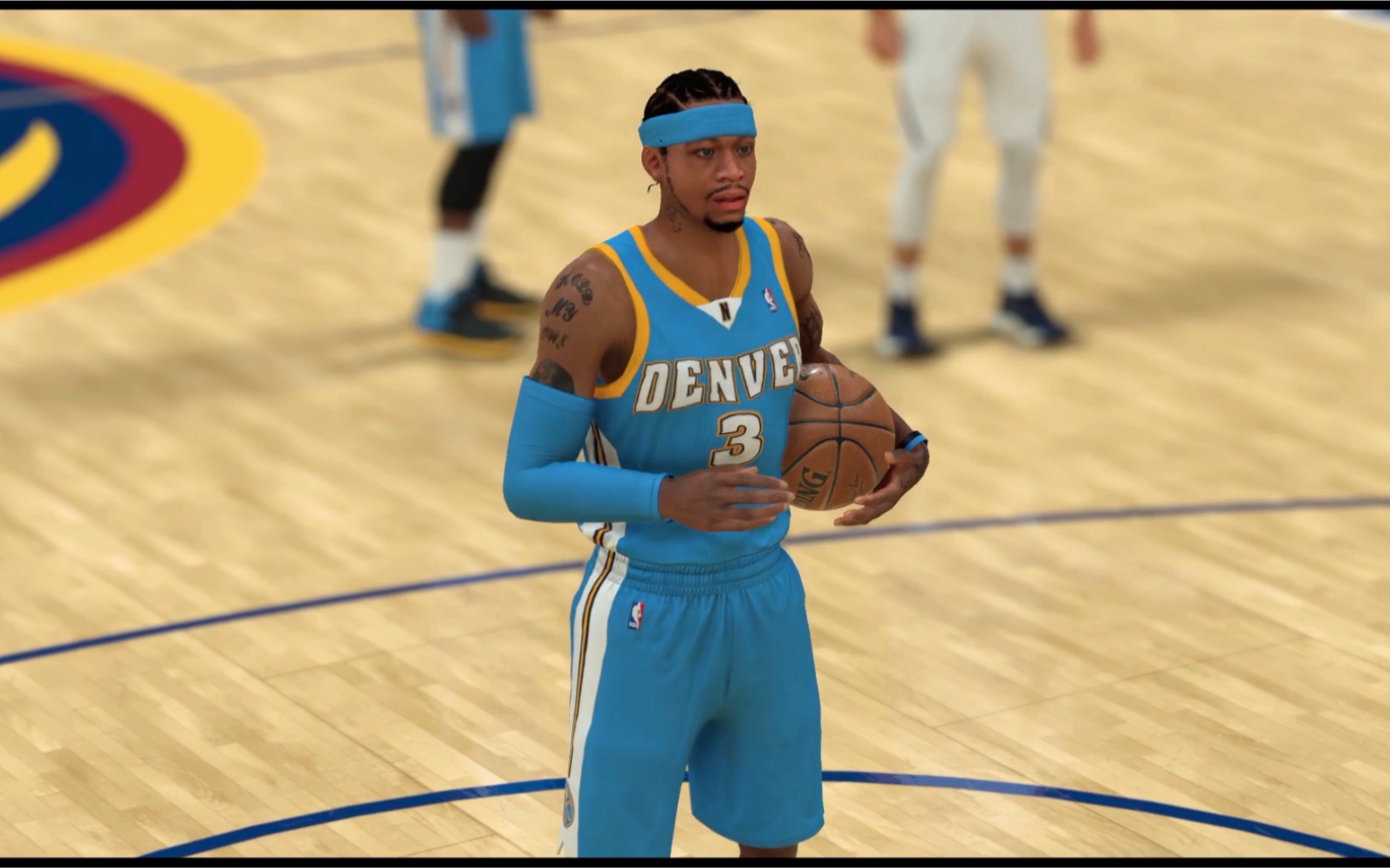 掘金横扫上海队,乔治高光表现 掘金横扫上海队,乔治高光表现