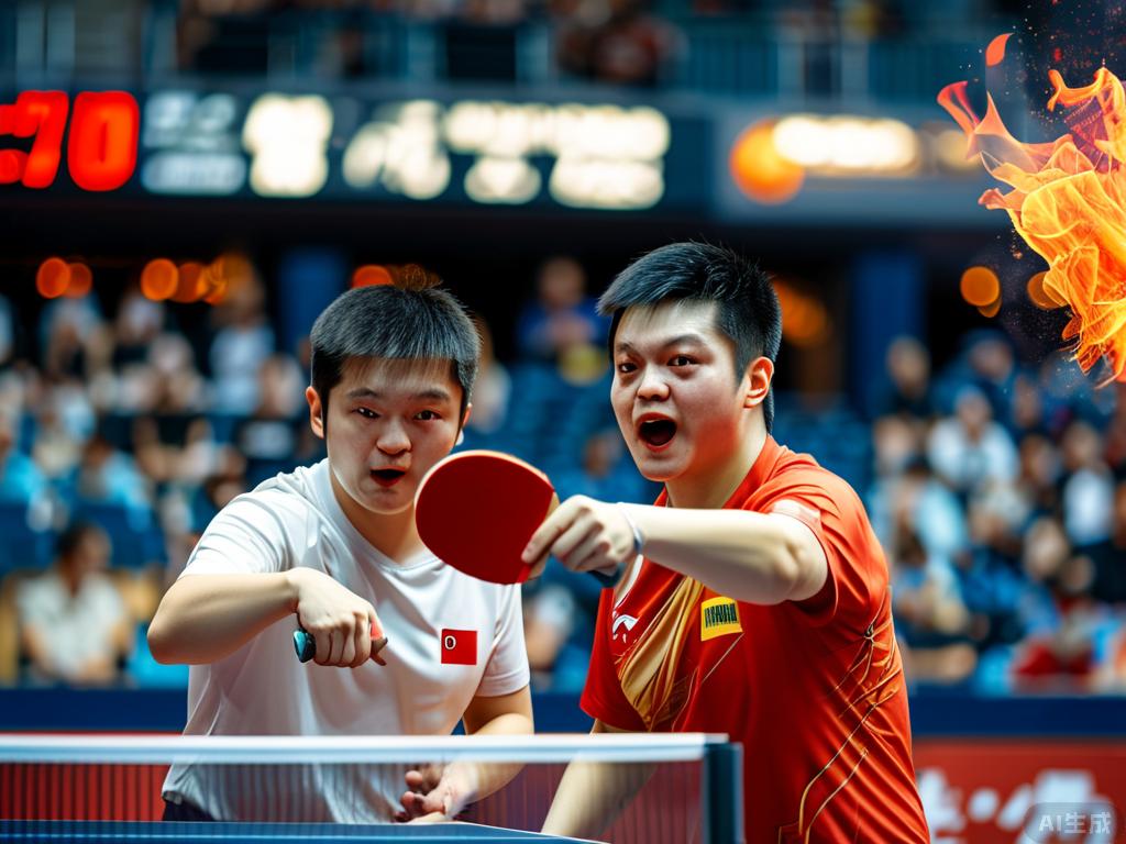 德国队翻盘韩国队,许昕状态火热 德国队翻盘韩国队,许昕状态火热