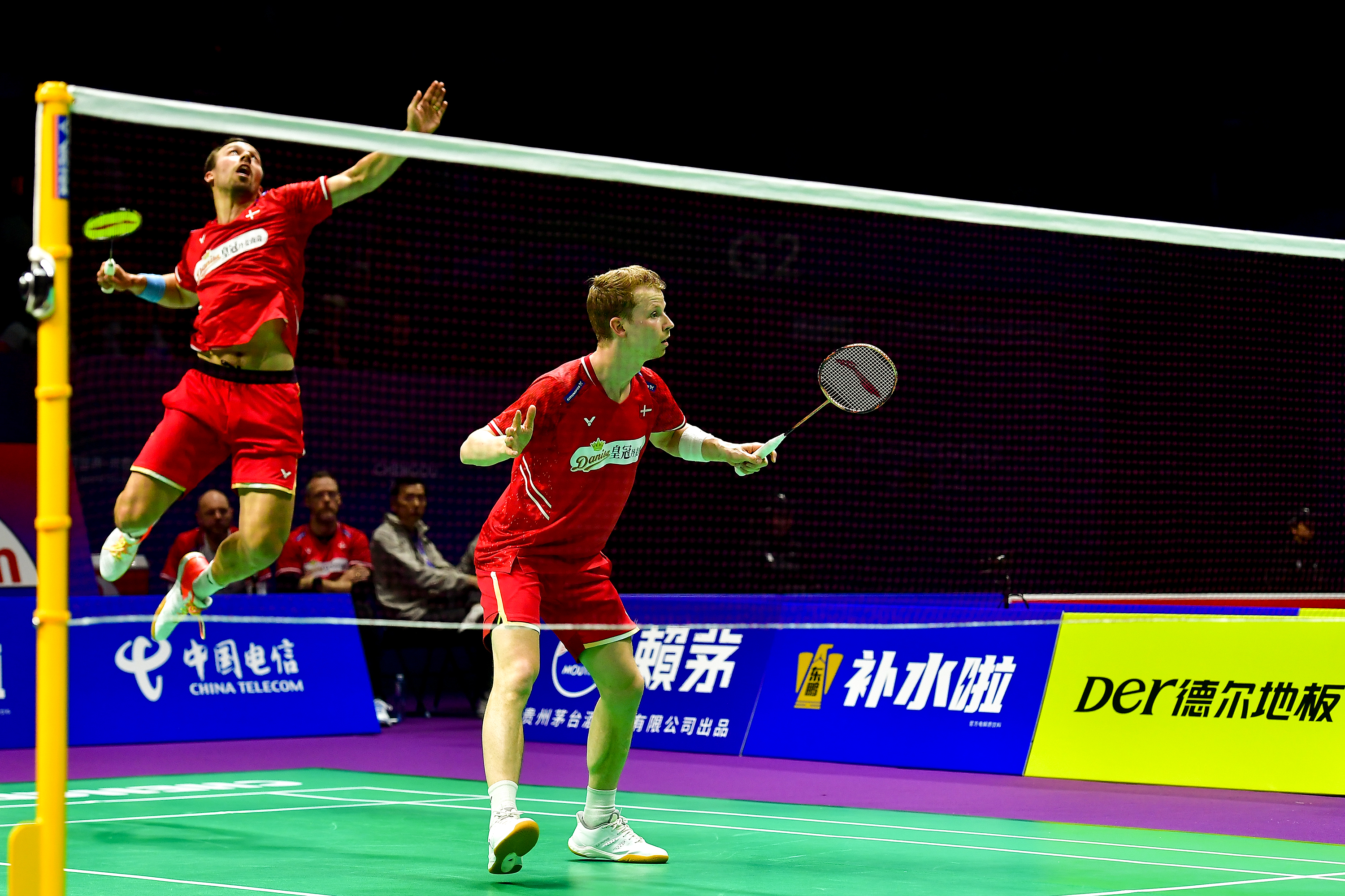 印尼羽毛球队鏖战韩国羽毛球队,安赛龙统治全场 印尼羽毛球队鏖战韩国羽毛球队,安赛龙统治全场